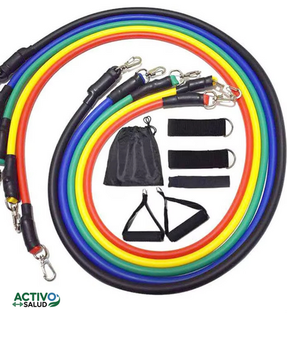 Kit Bandas Tubulares De Resistencia Ejercicio X 11 Piezas